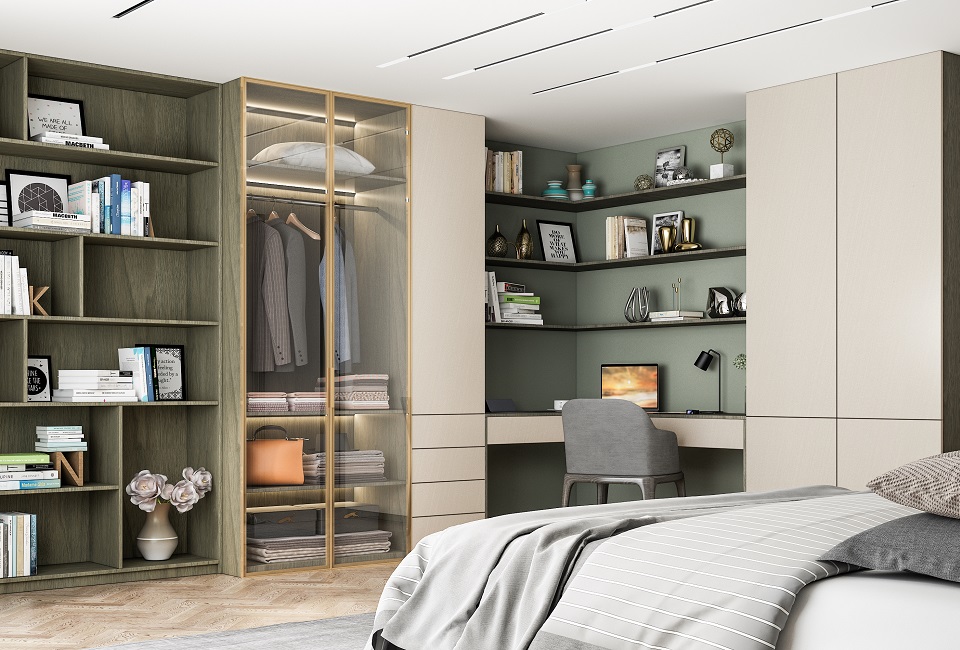 Mizhi Series Custom Wardrobe - Minimalist Storage Design View 6